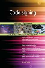 Code signing Standard Requirements