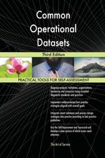 Common Operational Datasets Third Edition