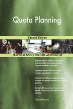 Quota Planning Second Edition