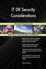 IT DR Security Considerations Standard Requirements