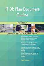 IT DR Plan Document Outline Third Edition