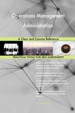 Operations Management Administration A Clear and Concise Reference