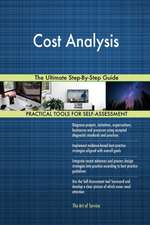 Cost Analysis The Ultimate Step-By-Step Guide