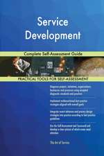 Service Development Complete Self-Assessment Guide