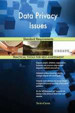 Data Privacy Issues Standard Requirements
