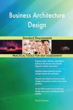 Business Architecture Design Standard Requirements