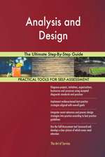 Analysis and Design The Ultimate Step-By-Step Guide