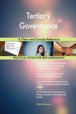 Tertiary Governance A Clear and Concise Reference