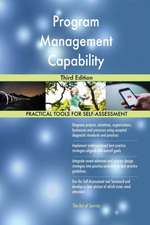 Program Management Capability Third Edition