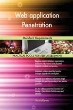 Web application Penetration Standard Requirements