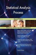 Statistical Analysis Process Second Edition