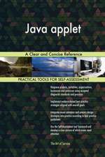 Java applet A Clear and Concise Reference