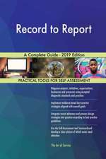 Record to Report A Complete Guide - 2019 Edition