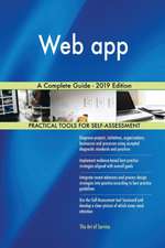 Web app A Complete Guide - 2019 Edition