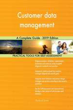 Customer data management A Complete Guide - 2019 Edition