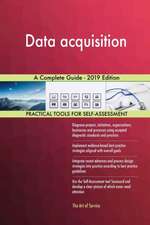 Data acquisition A Complete Guide - 2019 Edition