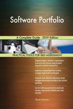Software Portfolio A Complete Guide - 2019 Edition