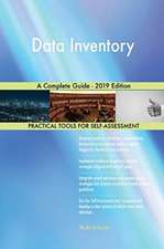 Data Inventory A Complete Guide - 2019 Edition