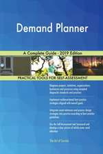 Demand Planner A Complete Guide - 2019 Edition