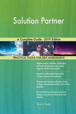 Solution Partner A Complete Guide - 2019 Edition