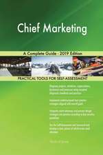 Chief Marketing A Complete Guide - 2019 Edition