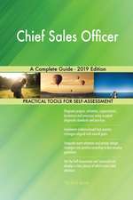 Chief Sales Officer A Complete Guide - 2019 Edition