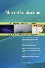 Market Landscape A Complete Guide - 2020 Edition