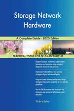 Storage Network Hardware A Complete Guide - 2020 Edition