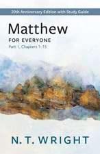 Matthew for Everyone, Part 1