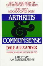 Arthritis and Common Sense