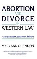 Abortion & Divorce in Western Law (Paper)