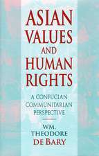 Asian Values & Human Rights – A Confucian Communitarian Perspective (Paper)