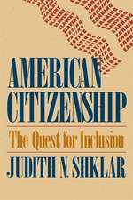 American Citizenship – The Quest for Inclusion (Paper)