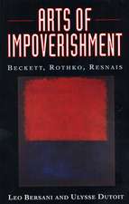 Arts of Impoverishment – Beckett, Rothko, Resnais (Paper)