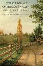 Letters from an American Farmer and other Essays