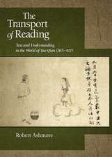 The Transport of Reading – Text and Understanding in the World of Tao Qian (365–427)