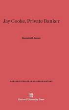 Jay Cooke, Private Banker