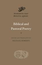 Biblical and Pastoral Poetry