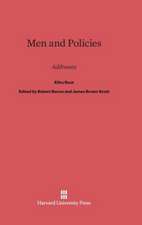 Men and Policies