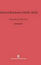 Edward Benlowes (1602-1676)