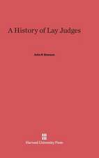 A History of Lay Judges