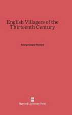 English Villagers of the Thirteenth Century