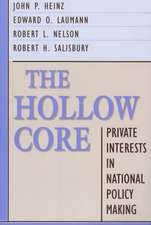 The Hollow Core – Private Interests in National Policy Making (Paper)