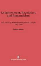 Enlightenment, Revolution, and Romanticism