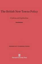 The British New Towns Policy