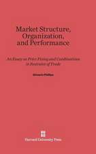 Market Structure, Organization and Performance