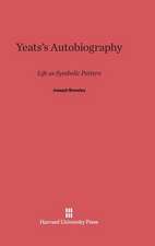 Yeats's Autobiography