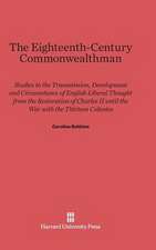 The Eighteenth-Century Commonwealthman