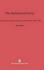 The Splintered Party