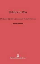 Politics in War